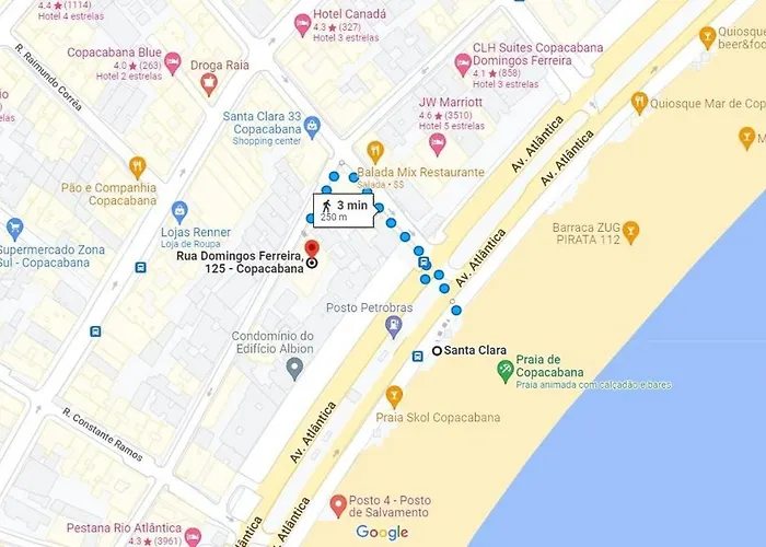 M60 - Apto A 3 Minutos Da Praia De Copacabana Rio de Janeiro